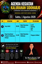 AGENDA 1 AGUSTUS 2026